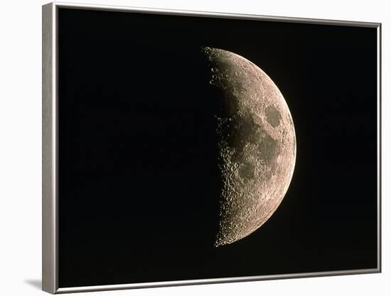 Waxing Crescent Moon-Eckhard Slawik-Framed Photographic Print