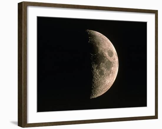 Waxing Crescent Moon-Eckhard Slawik-Framed Photographic Print