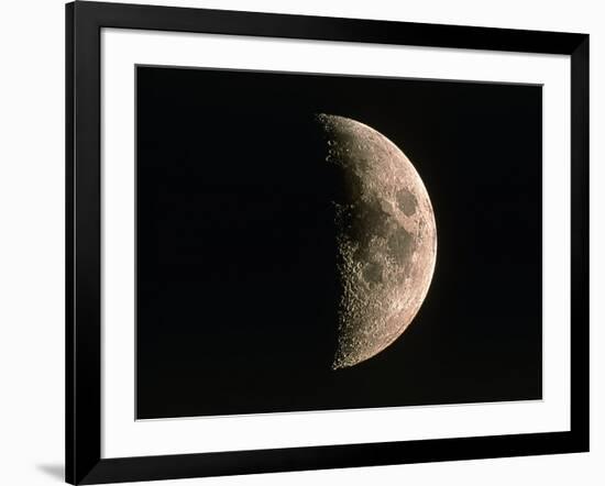 Waxing Crescent Moon-Eckhard Slawik-Framed Photographic Print