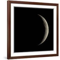 Waxing Crescent Moon-Eckhard Slawik-Framed Photographic Print