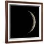 Waxing Crescent Moon-Eckhard Slawik-Framed Photographic Print