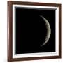 Waxing Crescent Moon-Eckhard Slawik-Framed Photographic Print