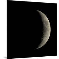 Waxing Crescent Moon-Eckhard Slawik-Mounted Photographic Print
