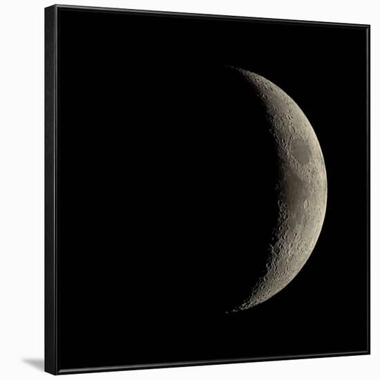 Waxing Crescent Moon-Eckhard Slawik-Framed Photographic Print