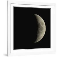 Waxing Crescent Moon-Eckhard Slawik-Framed Photographic Print