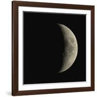 Waxing Crescent Moon-Eckhard Slawik-Framed Photographic Print