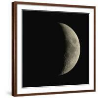 Waxing Crescent Moon-Eckhard Slawik-Framed Photographic Print