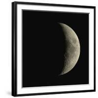 Waxing Crescent Moon-Eckhard Slawik-Framed Photographic Print