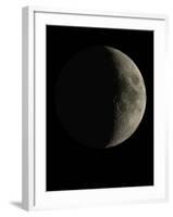 Waxing Crescent Moon-Eckhard Slawik-Framed Photographic Print