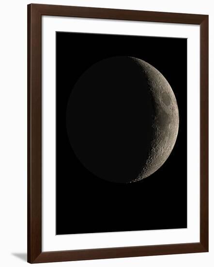 Waxing Crescent Moon-Eckhard Slawik-Framed Photographic Print