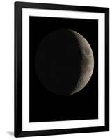 Waxing Crescent Moon-Eckhard Slawik-Framed Photographic Print