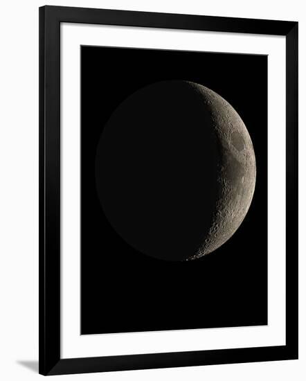 Waxing Crescent Moon-Eckhard Slawik-Framed Photographic Print