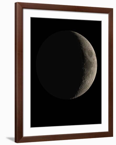 Waxing Crescent Moon-Eckhard Slawik-Framed Photographic Print