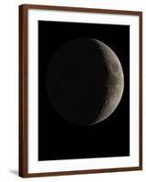 Waxing Crescent Moon-Eckhard Slawik-Framed Photographic Print