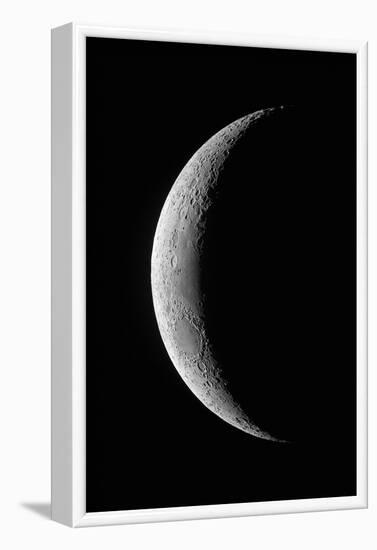 Waxing crescent Moon-null-Framed Photographic Print