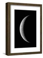 Waxing crescent Moon-null-Framed Photographic Print