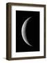 Waxing crescent Moon-null-Framed Photographic Print