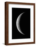 Waxing crescent Moon-null-Framed Photographic Print