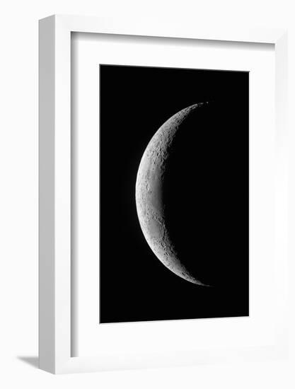 Waxing crescent Moon-null-Framed Photographic Print