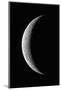 Waxing crescent Moon-null-Mounted Photographic Print