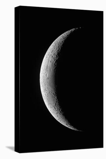 Waxing crescent Moon-null-Stretched Canvas