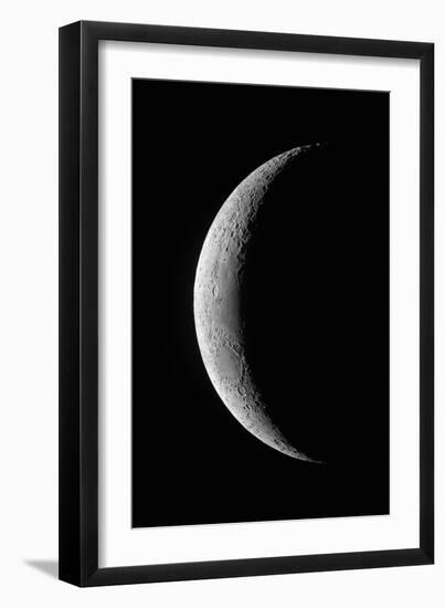 Waxing crescent Moon-null-Framed Photographic Print