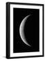 Waxing crescent Moon-null-Framed Photographic Print