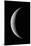 Waxing crescent Moon-null-Mounted Photographic Print