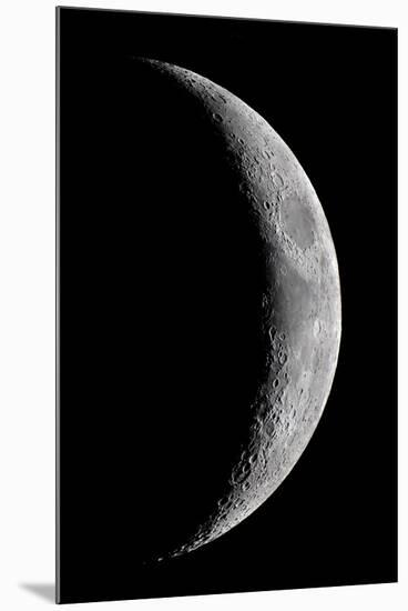 Waxing Crescent Moon-John Sanford-Mounted Premium Photographic Print