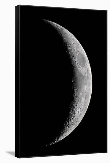 Waxing Crescent Moon-John Sanford-Framed Stretched Canvas
