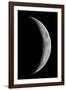 Waxing Crescent Moon-John Sanford-Framed Photographic Print