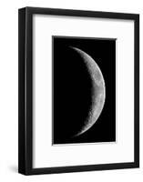 Waxing Crescent Moon-John Sanford-Framed Photographic Print