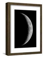 Waxing Crescent Moon-John Sanford-Framed Photographic Print