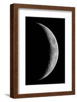 Waxing Crescent Moon-John Sanford-Framed Photographic Print