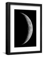 Waxing Crescent Moon-John Sanford-Framed Photographic Print