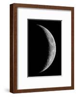 Waxing Crescent Moon-John Sanford-Framed Photographic Print