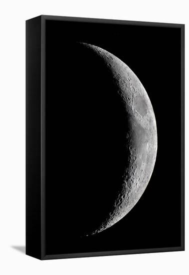 Waxing Crescent Moon-John Sanford-Framed Stretched Canvas