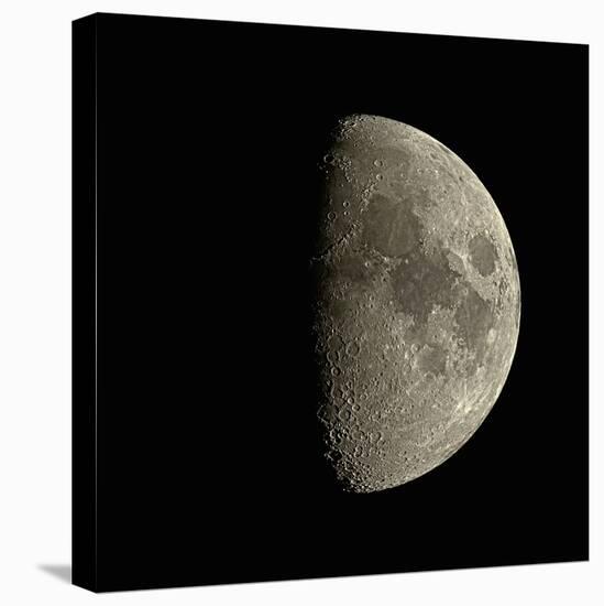 Waxing Gibbous Moon-Eckhard Slawik-Stretched Canvas