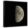 Waxing Gibbous Moon-Eckhard Slawik-Framed Stretched Canvas