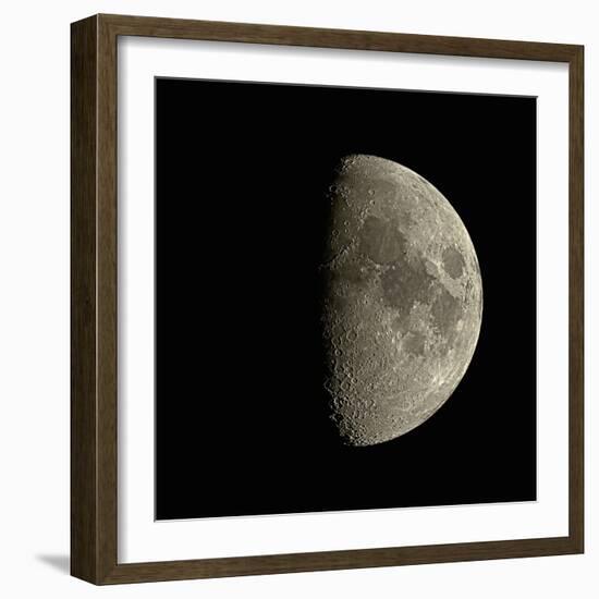 Waxing Gibbous Moon-Eckhard Slawik-Framed Premium Photographic Print