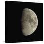 Waxing Gibbous Moon-Eckhard Slawik-Stretched Canvas