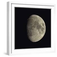 Waxing Gibbous Moon-Eckhard Slawik-Framed Premium Photographic Print