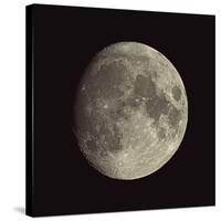 Waxing Gibbous Moon-Eckhard Slawik-Stretched Canvas