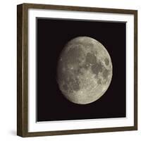 Waxing Gibbous Moon-Eckhard Slawik-Framed Premium Photographic Print