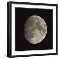 Waxing Gibbous Moon-Eckhard Slawik-Framed Premium Photographic Print