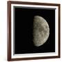 Waxing Gibbous Moon-Eckhard Slawik-Framed Photographic Print