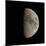 Waxing Gibbous Moon-Eckhard Slawik-Mounted Photographic Print