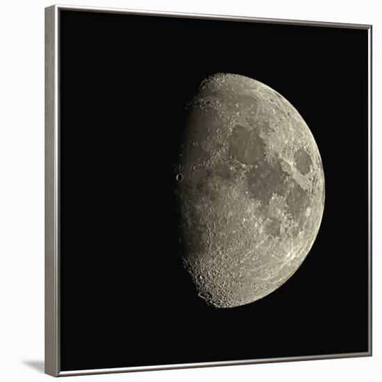 Waxing Gibbous Moon-Eckhard Slawik-Framed Photographic Print