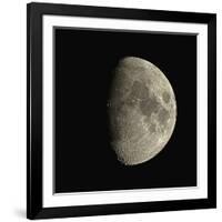 Waxing Gibbous Moon-Eckhard Slawik-Framed Photographic Print