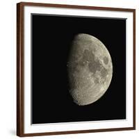 Waxing Gibbous Moon-Eckhard Slawik-Framed Photographic Print